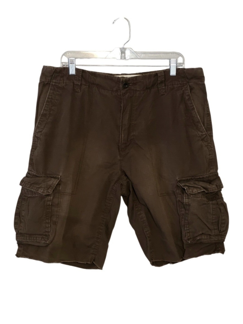 Aeropostale Men's Brown Cargo Shorts Size 36